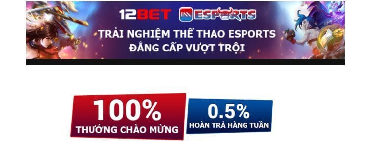 Khuyến mãi 12BET – Cơ hội nhận thưởng tới 3 triệu đồng tại IM ESPORT
