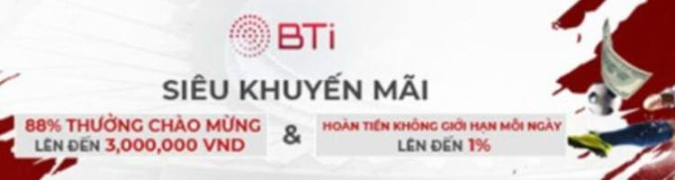 thưởng thể thao Bti 12BET