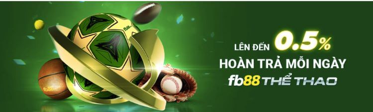 hoàn tiền thể thao fb88